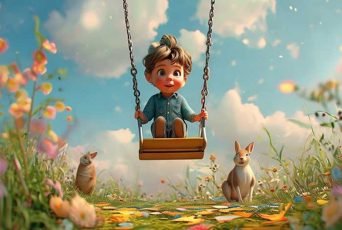 儿童四岁小孩的故事（4岁小孩的故事）