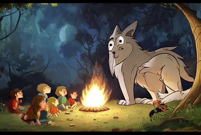 儿童故事大灰狼的故事、小儿故事大灰狼的故事