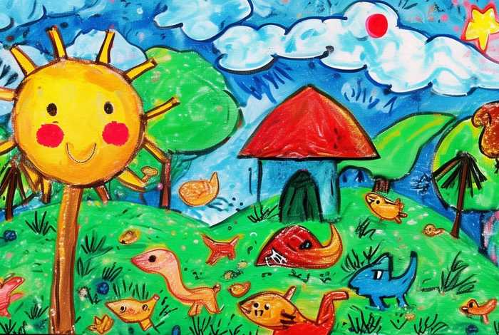 儿童简易画 - 儿童简易画画大全