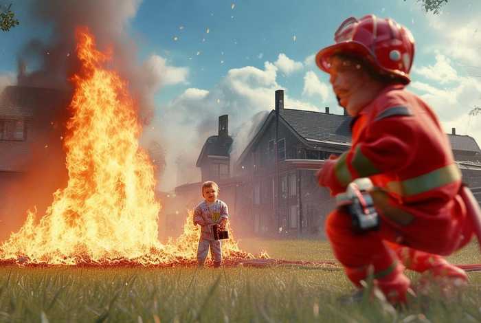 儿童故事消防员救火的故事(消防员救火的幼儿故事) 儿童故事消防员救火的故事(消防员救火的幼儿故事)