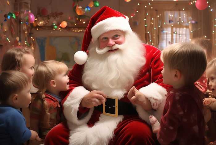 儿童故事圣诞老人；圣诞老人的故事幼儿园