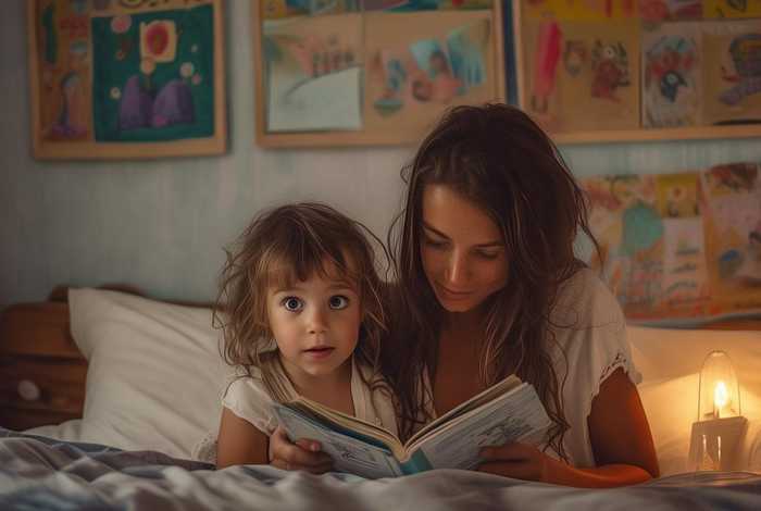 儿童听妈妈睡前故事，幼儿睡前听妈妈讲故事