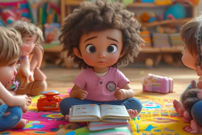 6岁小孩小故事带拼音，6岁幼儿简短小故事大全带拼音