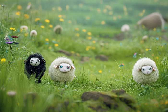 儿童故事三只小羊找妈妈（少儿故事三只小羊）