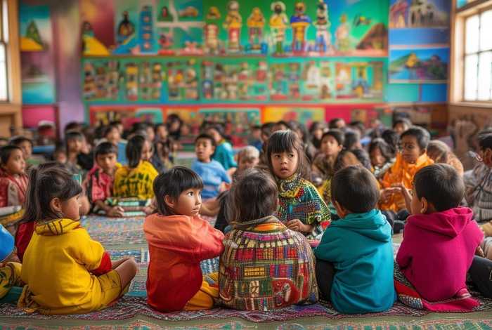 儿童民族故事幼儿园，幼儿园小朋友56个民族故事