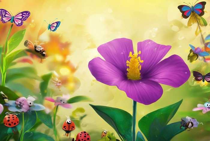 儿童故事牵牛花和她的朋友们，牵牛花和他的朋友们故事视频