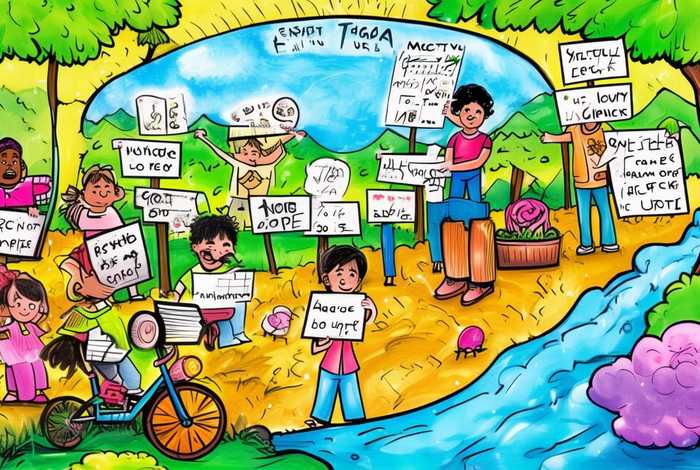 保护家园爱护环境的儿童画 - 爱护家园保护环境图画 儿童画