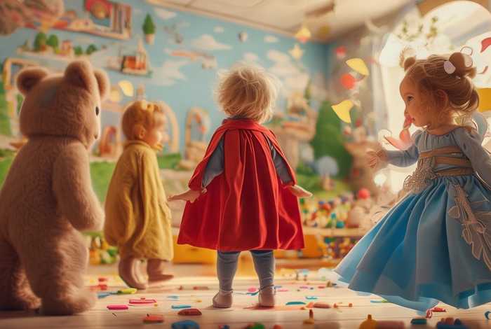 儿童故事角色装扮、角色扮演幼儿故事视频