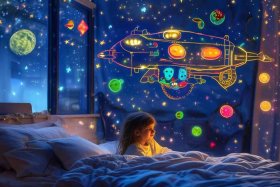 儿童宇宙历史睡前故事 - 睡前宇宙太空故事