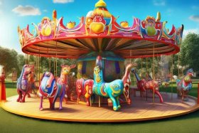 儿童乐园、儿童乐园要修建一个圆形旋转木马