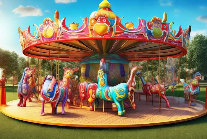 儿童乐园、儿童乐园要修建一个圆形旋转木马