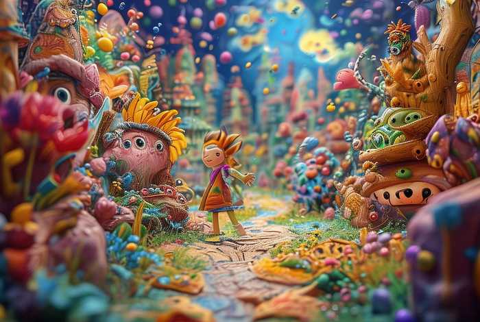 儿童手绘故事画本，手画绘本故事的画法