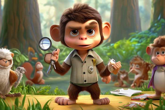 儿童故事猴子警长探案（猴子警长探案记的故事文字版）