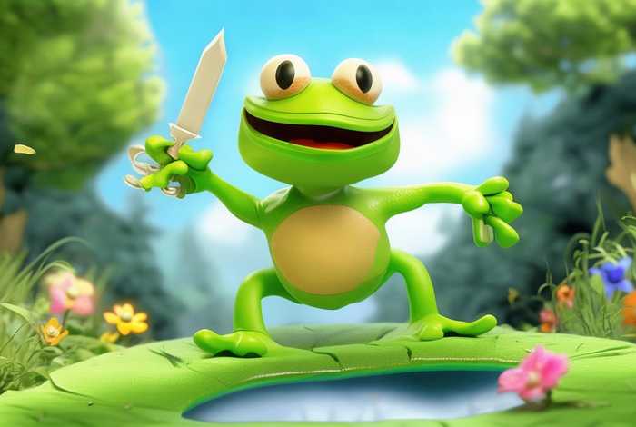 儿童故事青蛙的故事 - 儿童故事逞强的青蛙