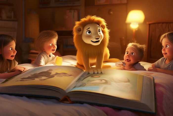 儿童故事3-6岁狮子故事、儿童故事狮子3-6岁睡前听故事书