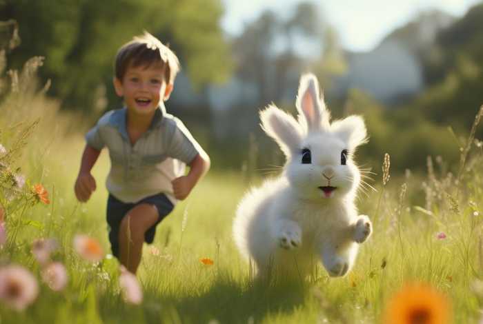 儿童经典小故事跟屁虫、跟屁虫小白兔故事文字版