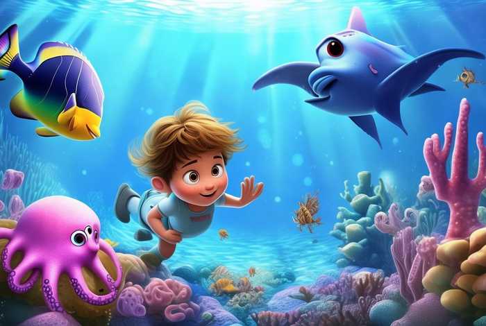 儿童故事海洋生物（有趣的海洋生物故事）
