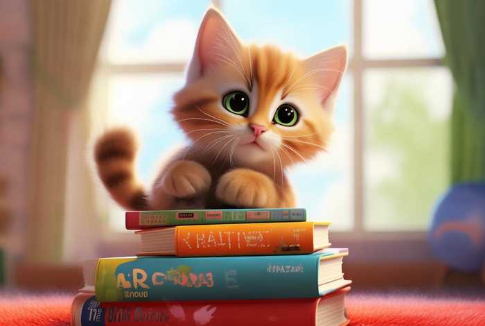 儿童故事自信的小猫，小猫自信了故事