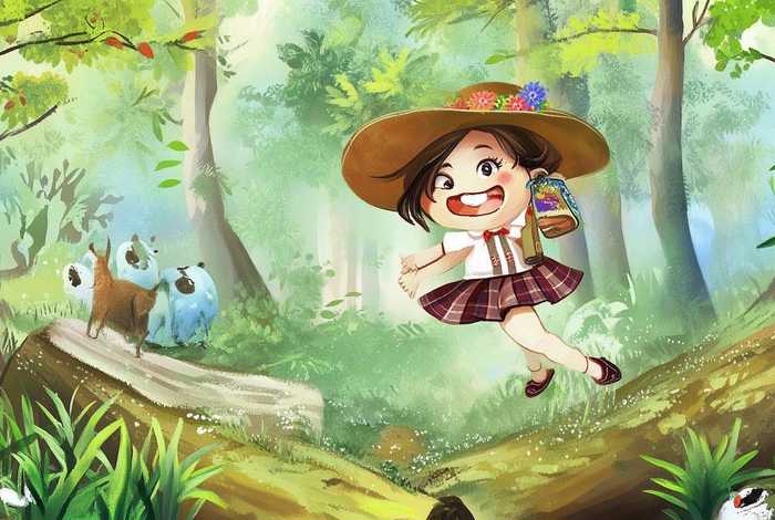 儿童故事人物格丽特嘎啵国语版、格丽乔故事