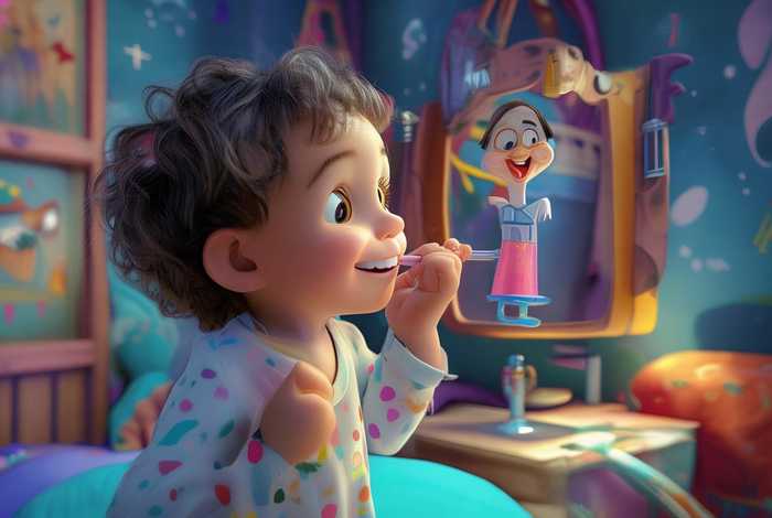 儿童3-6岁刷牙故事（三至六岁幼儿关于刷牙的小故事）