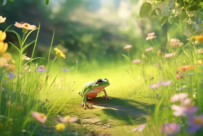 1-3岁儿童视频青蛙的故事 - 青蛙的视频1-3岁儿童