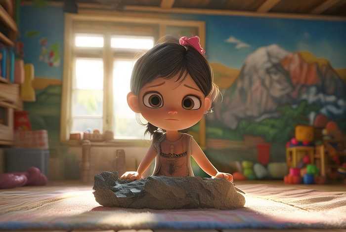 儿童故事铁杵磨成针的故事 - 铁杵磨成针的故事绘本