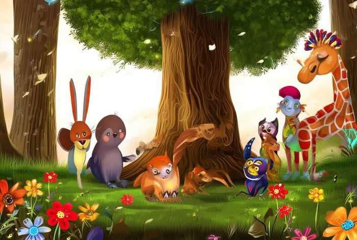 儿童故事动物、少儿故事动物