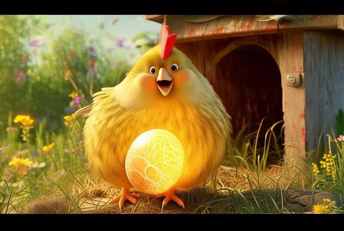 儿童故事下金蛋的母鸡 下金蛋的母鸡的故事