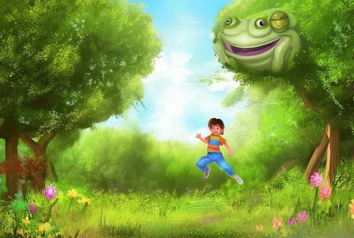 儿童故事扑通来了、小学课文扑通来了