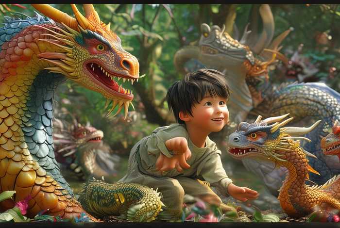 儿童叶公好龙的故事视频 叶公好龙的故事 少儿故事视频