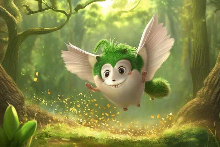 儿童故事了不起的飞飞 了不起的飞鼠