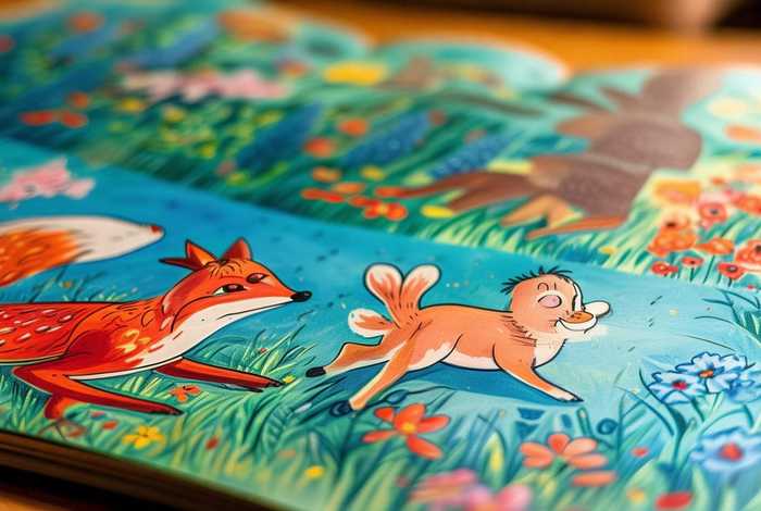 儿童故事书带图画小册子，儿童故事书带图画