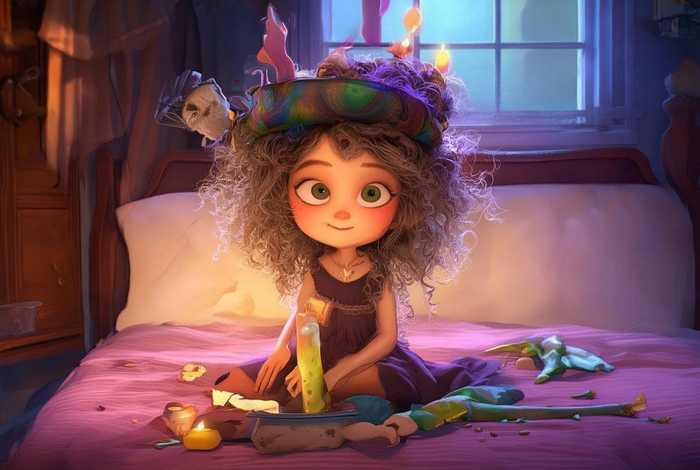 儿童睡前故事粗心 粗心的小女巫睡前故事 儿童睡前故事粗心 粗心的小女巫睡前故事