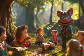 6岁英语故事 - 6岁英语小故事