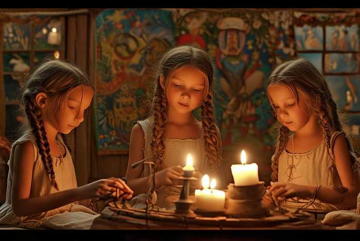 儿童故事三个纺纱女改编，睡前故事三个纺纱女