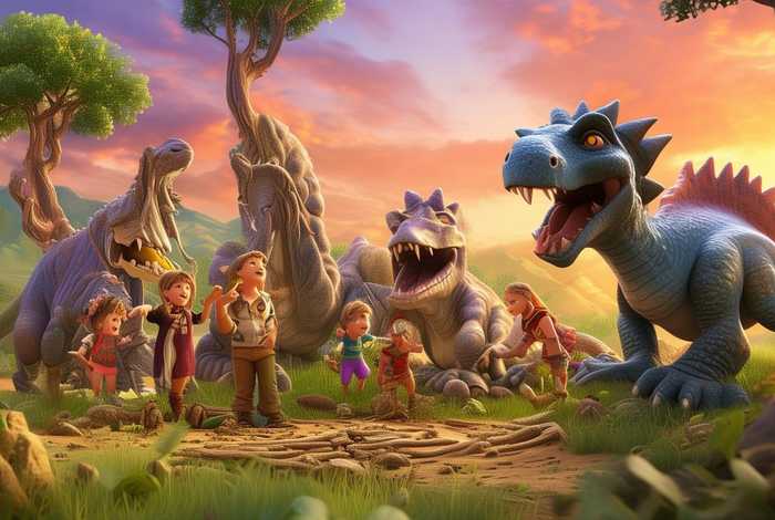 儿童的恐龙故事；少儿故事恐龙的故事