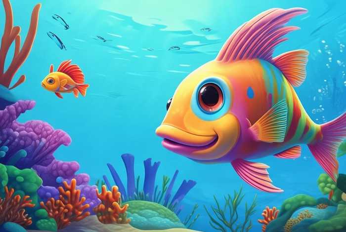 儿童编织故事大鱼；幼儿故事大鱼和小鱼的故事