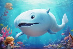 儿童大白鲸的故事；大白鲸原创幻想儿童文学优秀作品