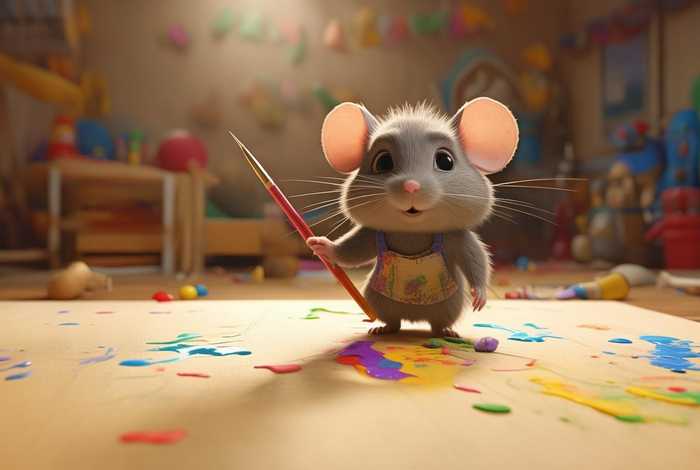 mouse绘本故事 绘本mouse paint
