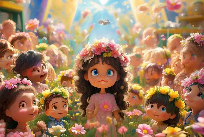 《谁最美》儿童故事完整版；故事《谁最美》教案