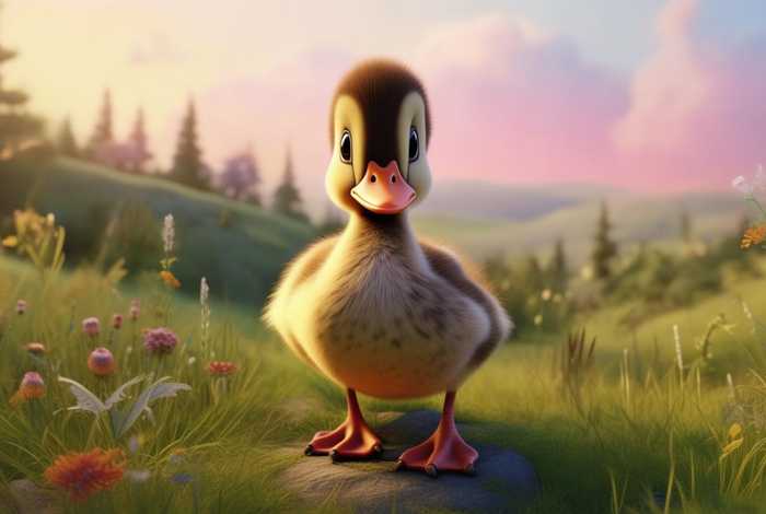 儿童故事英文版丑小鸭（丑小鸭英文故事简单版）