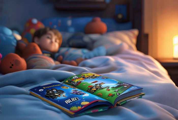 儿童睡前警察故事文字版，警察故事宝宝睡前故事