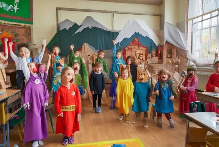 儿童表演讲故事狼来了，幼儿故事表演狼来了