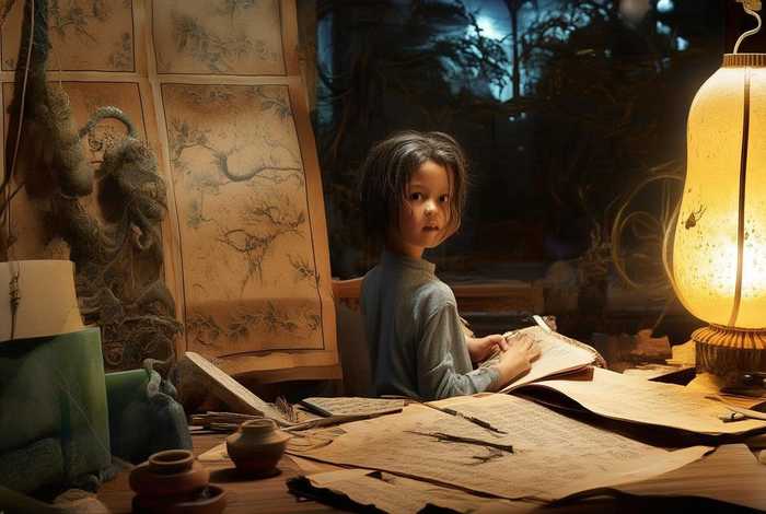 《山海经》小故事 - 《山海经》小故事四年级最少字字左右作文