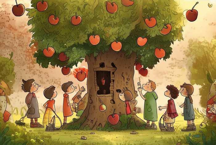儿童故事苹果哪去了 幼儿故事苹果哪去了