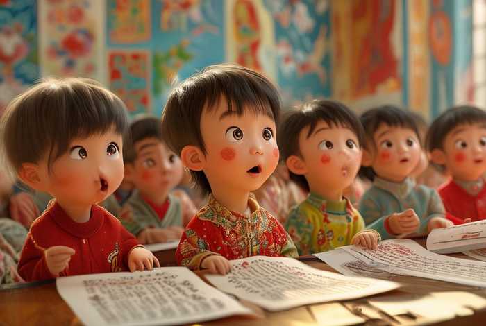 儿童背古诗文案 - 幼儿园小朋友背古诗文案