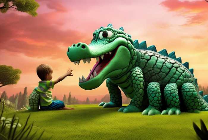 儿童睡前故事鳄鱼蛋糕 鳄鱼蛋糕绘本故事