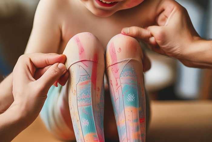 儿童穿裤袜的正确方法；儿童穿裤袜的正确方法图片