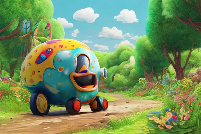 儿童故事下蛋车的故事，下蛋车 绘本故事