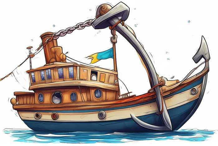 儿童科普轮船的锚 轮船上的锚是干什么用的